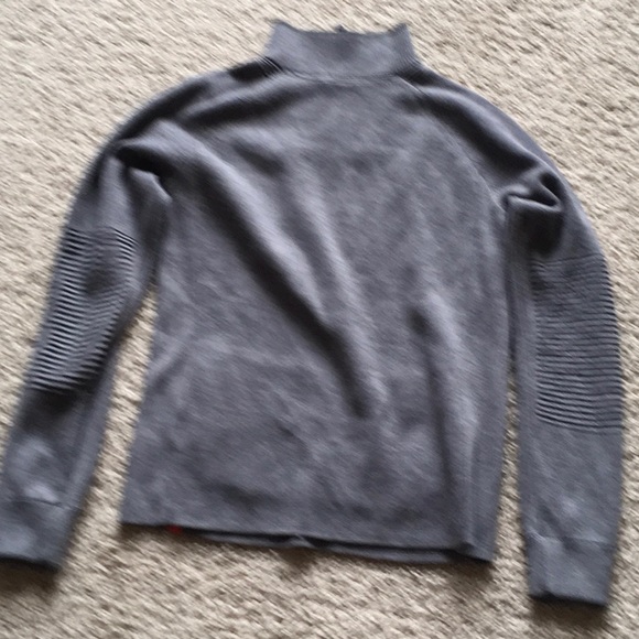 Heavy weight top zip pullover sweater - Picture 4 of 5